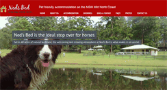 Desktop Screenshot of nedsbed.com.au